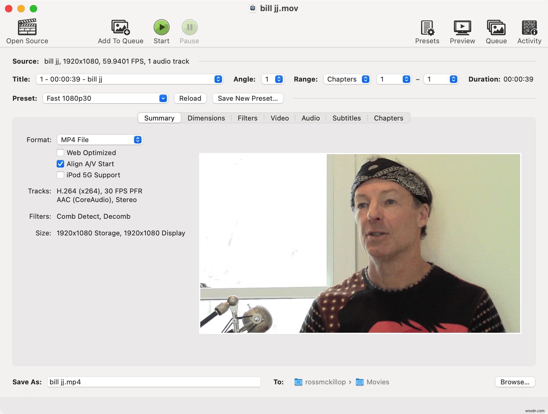 Cách chuyển đổi file video xem trên iPhone/iPad (macOS)