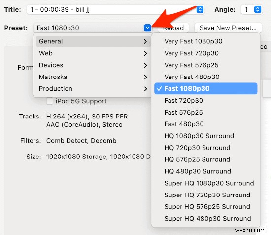 Cách chuyển đổi file video xem trên iPhone/iPad (macOS)