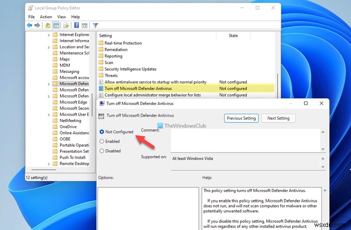 Sửa lỗi Windows Defender 0x800704ec: Chương trình bị chặn bởi Group Policy