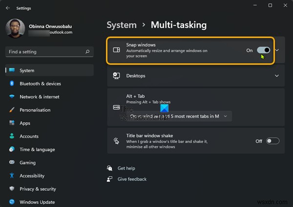 Khắc phục lỗi cửa sổ tối đa hóa không kéo thả được trên Windows 11/10