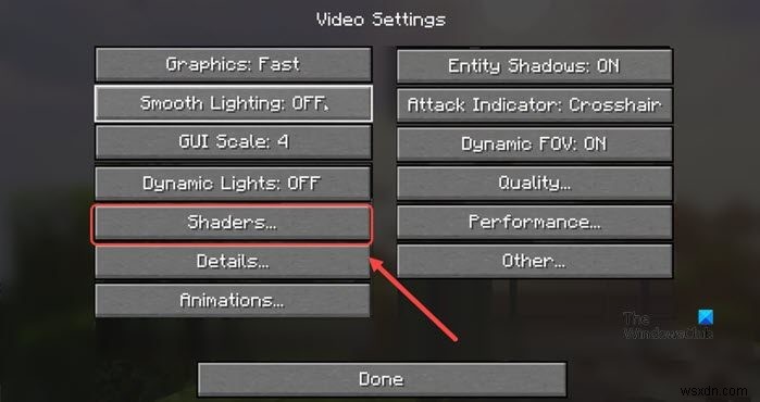 Khắc phục lỗi Minecraft OpenGL Error 1281 trên Windows PC