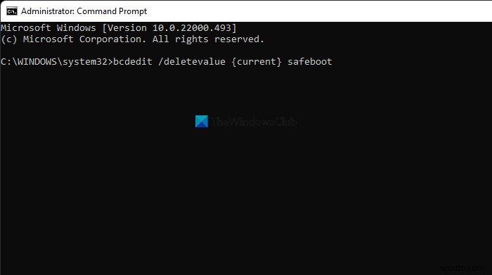 Cách thoát Safe Mode trong Windows 11/10