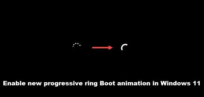 Cách bật hiệu ứng boot vòng tròn tiến trình mới trong Windows 11