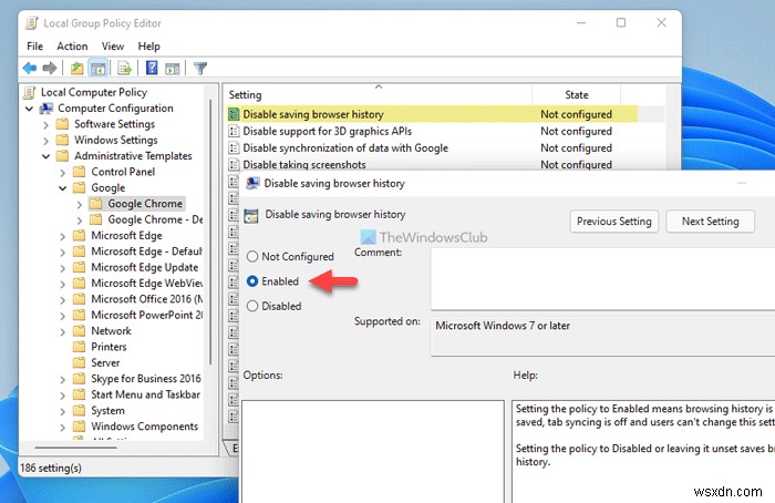Cách ngăn Chrome hoặc Edge lưu lịch sử duyệt web và dữ liệu