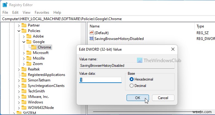 Cách ngăn Chrome hoặc Edge lưu lịch sử duyệt web và dữ liệu