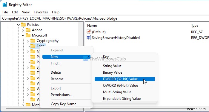 Cách ngăn Chrome hoặc Edge lưu lịch sử duyệt web và dữ liệu