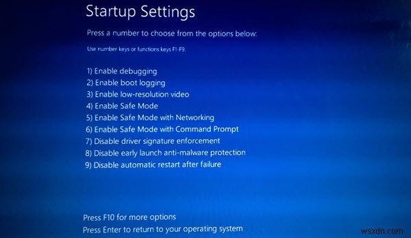 Windows Safe Mode báo mật khẩu không đúng