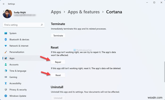 Lệnh thoại Cortana không hoạt động trên Windows 11/10