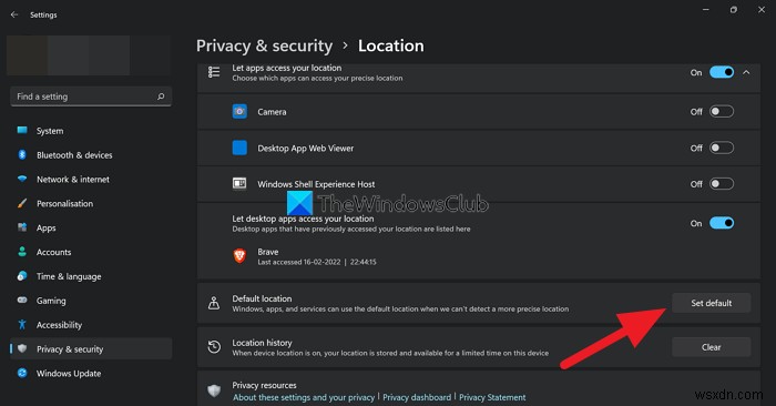 Microsoft Edge phát hiện sai vị trí địa lý - Cách khắc phục
