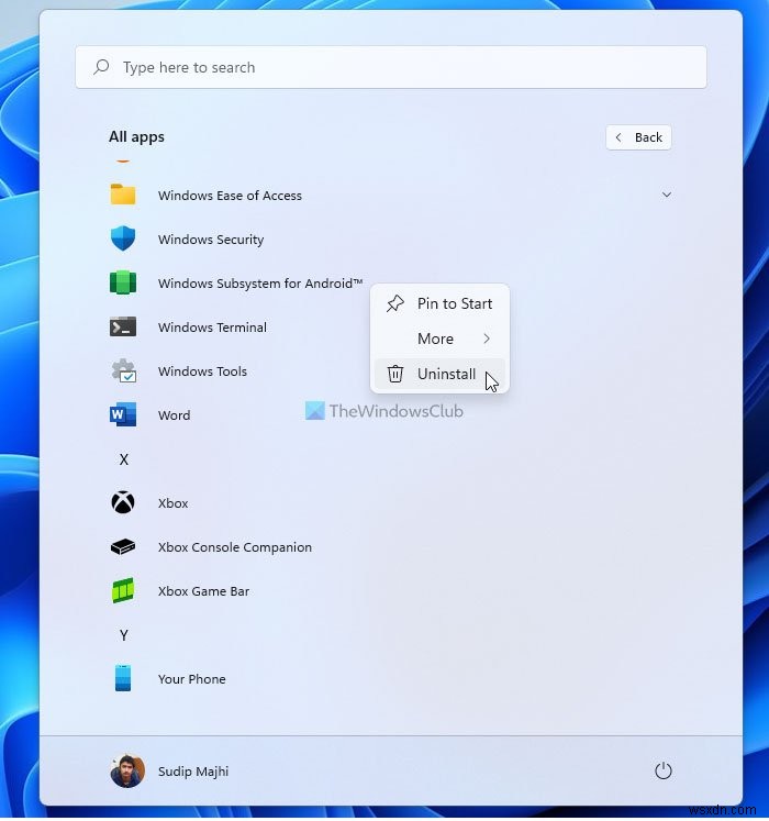 Cách cài đặt Hệ thống con Windows cho Android (WSA) trên Windows 11