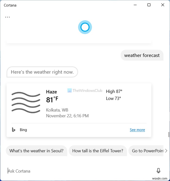 10 việc bạn có thể làm với Cortana trên Windows 11/10