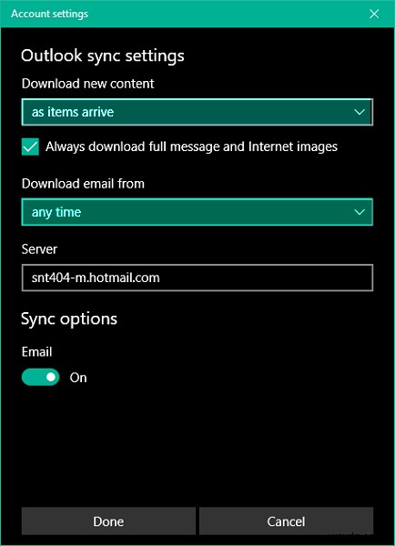Ứng dụng Mail không đồng bộ trong Windows 11/10
