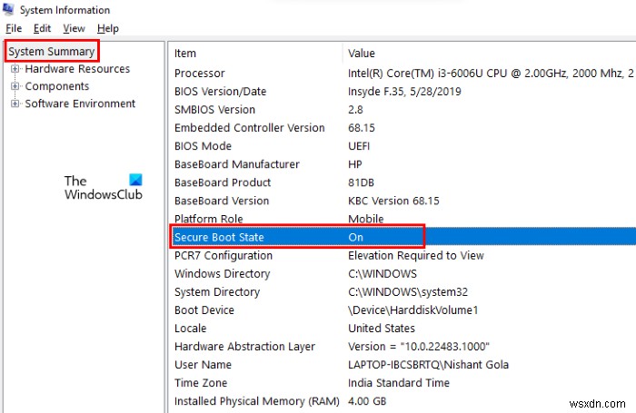 Máy tính Windows không khởi động sau khi bật Secure Boot