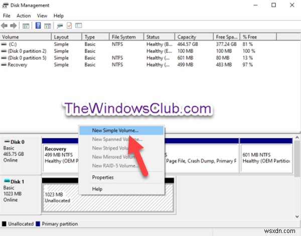 Cách tạo và thiết lập tệp VHD hoặc VHDX mới trong Windows 11/10