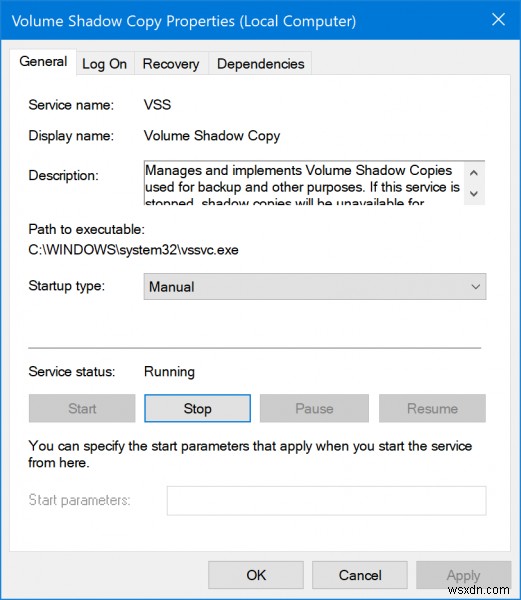 Khắc phục lỗi System Restore mã 0x81000203 trên Windows 11/10