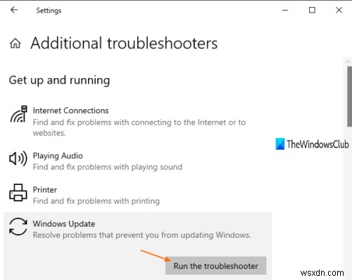 Windows không cài được cập nhật, Lỗi 0x800700ea