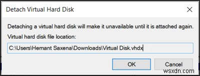 Cách xóa ổ ảo (Virtual Drive) trong Windows 11/10