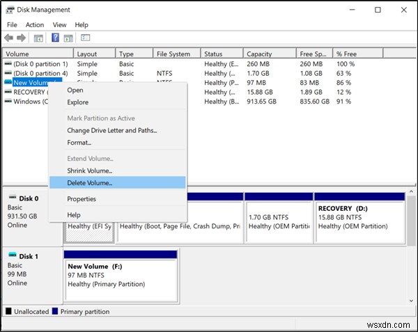 Cách xóa ổ ảo (Virtual Drive) trong Windows 11/10