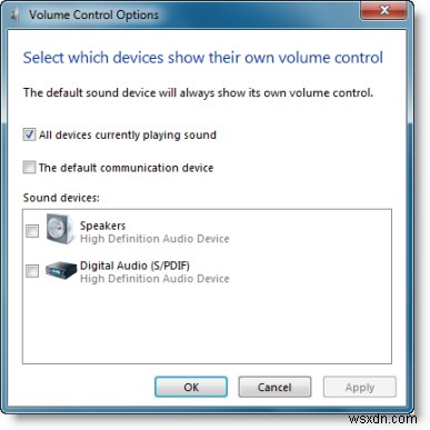 Cách mở Trộn âm và Điều khiển âm lượng trong Windows 11/10
