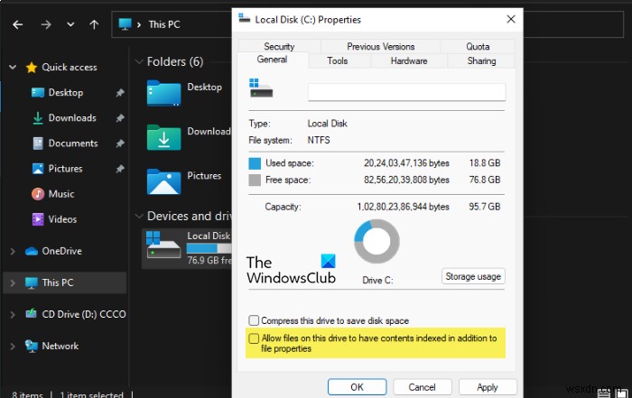Cách cấu hình Indexing Options và Settings cho Windows 11 Search