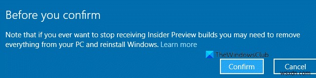 Cách chuyển từ Insider Preview sang bản ổn định của Windows 11