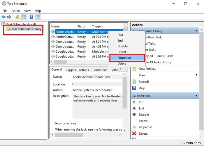 Cách bật, xem và xóa lịch sử Task Scheduler trong Windows 11