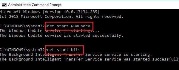 Khắc phục lỗi cài đặt Windows Update 0x80070020