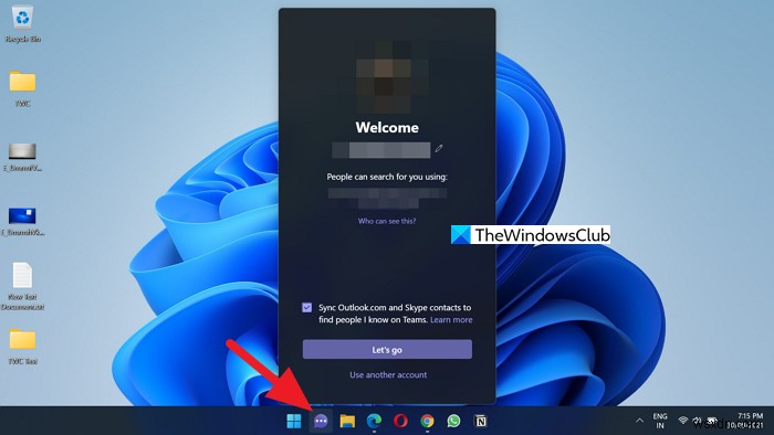 Hướng dẫn bắt đầu sử dụng Microsoft Teams (Chat) tích hợp sẵn trên Windows 11