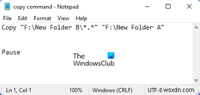 Command Prompt tự đóng ngay sau khi mở file batch