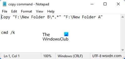 Command Prompt tự đóng ngay sau khi mở file batch