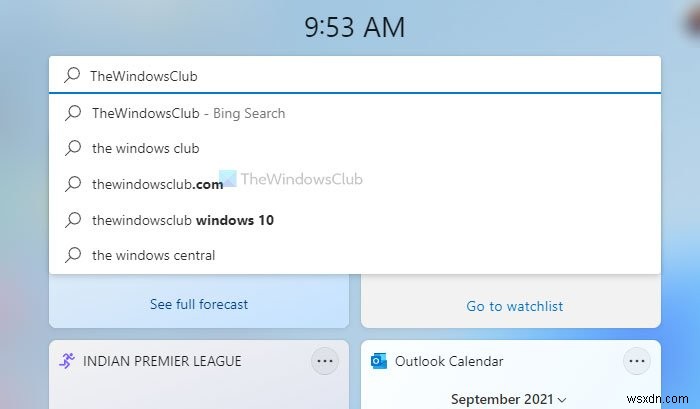 Cách thêm và tùy chỉnh Widgets trong Windows 11