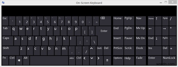 Bàn phím trên màn hình (On-Screen keyboard) xuất hiện khi đăng nhập hoặc khởi động Windows 11/10