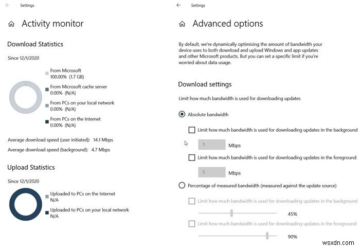Tải Windows Updates & Apps từ các PC Windows 11/10 khác