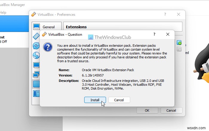Khắc phục lỗi VirtualBox không gắn được thiết bị USB vào máy ảo