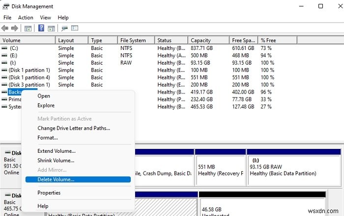 Ổ khôi phục đầy! Cách giải phóng dung lượng trên ổ khôi phục trong Windows 11/10