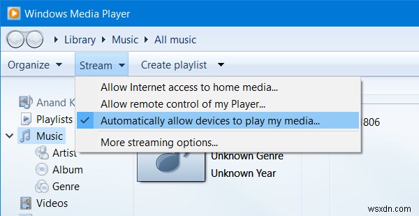 Khắc phục Media streaming không hoạt động hoặc không bật được trên Windows 11/10