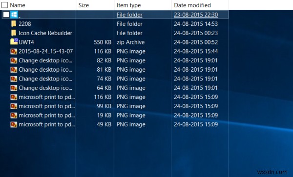 Cách thay đổi kích thước và chế độ xem biểu tượng màn hìnhDesktop Windows 11/10