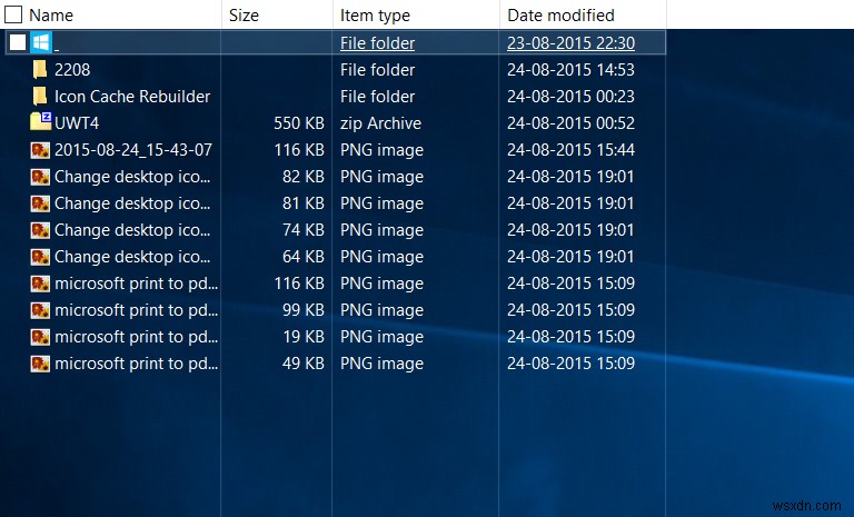 Cách thay đổi kích thước và chế độ xem biểu tượng màn hìnhDesktop Windows 11/10