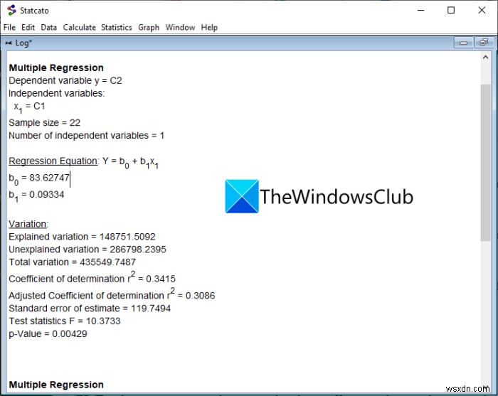 Cách thực hiện Phân tích hồi quy (Regression Analysis) trong Windows 11/10