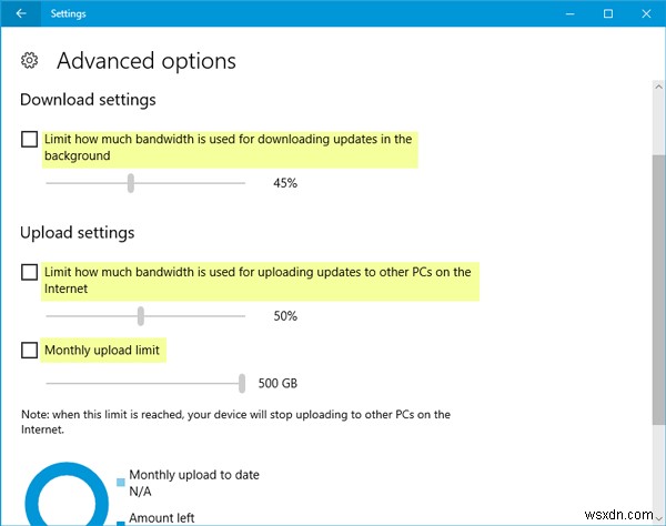 Cách giới hạn băng thông Windows Update trên Windows 11/10
