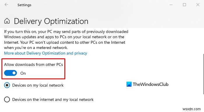 Khắc phục Service Host Delivery Optimization gây cao Network, Disk hoặc CPU