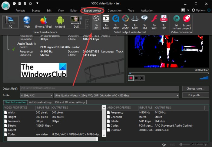 Cách thêm hiệu ứng hoạt hình (Cartoon effect) vào video trên Windows 11/10