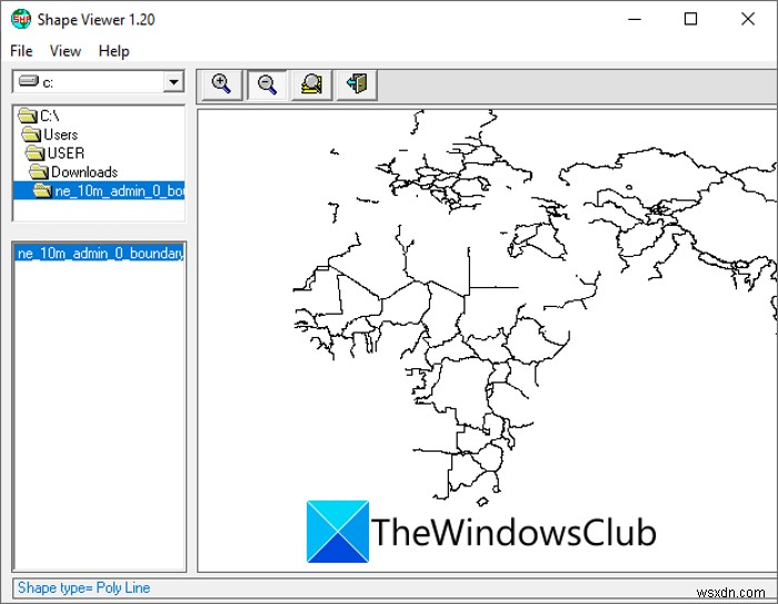 Shapefile là gì? Cách xem Shapefile trong Windows 11/10