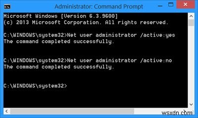 Cách Bật/Tắt tài khoản Administrator tích hợp sẵn trong Windows 11/10