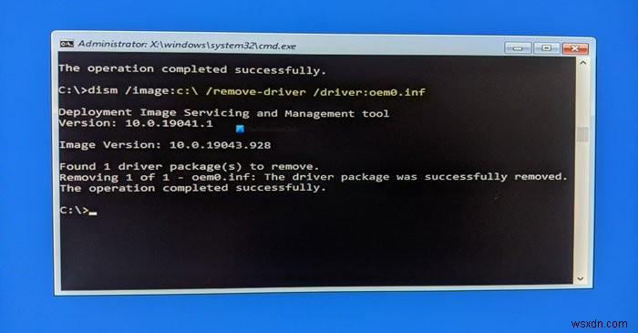 Cách gỡ driver bằng Command Prompt trong Windows 11/10