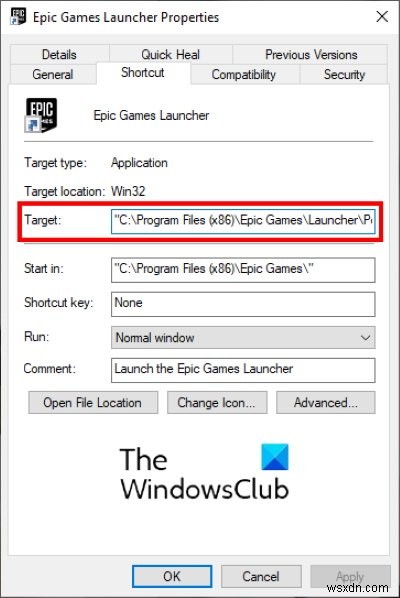 Khắc phục lỗi Epic Games Launcher hiển thị không đúng hoặc trắng trang