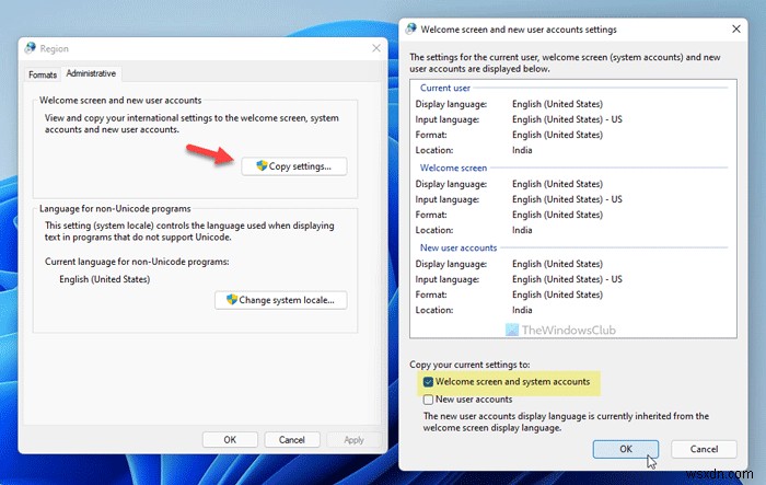 Cách thay đổi định dạng đồng hồ màn hình khóa trên Windows 11/10