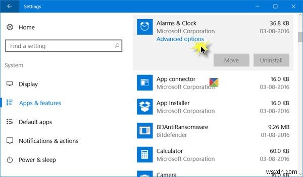 Cách Reset hoặc Repair ứng dụng Microsoft Store qua Cài đặt Windows