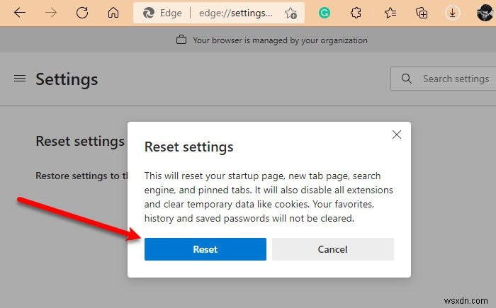 Microsoft Edge bị treo hoặc sập khi mở file PDF