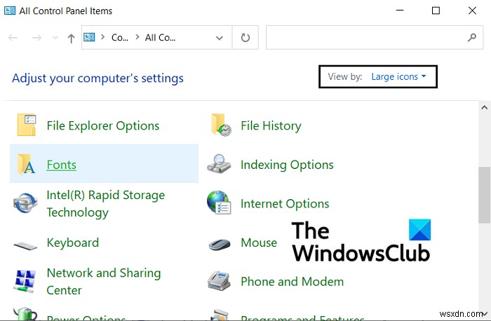 Cách sửa chữa font chữ bị hỏng trong Windows 11/10